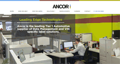 Desktop Screenshot of ancorinfo.com